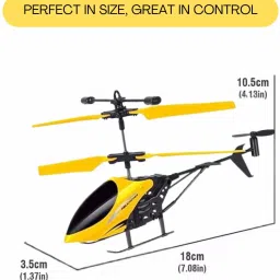 ruthnitha Remote Control Flying Helicopter with Hand Gravity Sensor USB Charging image 5