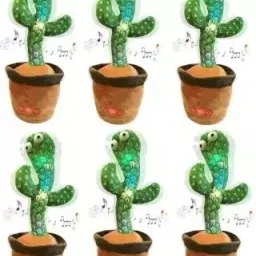 Bluetech Dancing cactus Toy Talking Repeat Singing Toy 120 Songs-image-4