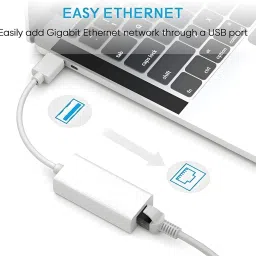 Sancy USB 2.0 to 10/100 Mbps Ethernet LAN Adapter Fast Network Connection Lan Adapter image 3