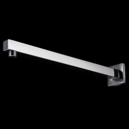 H2 PLUS Heavy SS Square Shower Arm with Wall Flange, Chrome Finish (18INCH) Health Faucet, Handle Controlled image 5