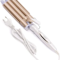 Crostal Triple Barrel Hair Curling Iron Ceramic Curler for Women Electric Hair Curler-picture-16