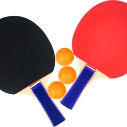 Combo Set of Table Tennis Playset 2 Rackets Comfortable Grip Handle and 3 Balls Table Tennis Kit-picture-15