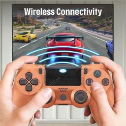 HG WORLD Playstation Dualshock 4 Joystick Wireless for PS4 With USBCable GamepadMotion Controller image 2