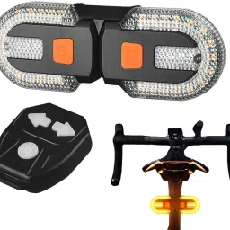 USB Rechargeable Bike Remote Control Indicator Light with 5 Signal Modes LED Rear Break Light-image-49