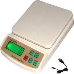 AJ HUB Digital 10kg x 1g Kitchen Scale Balance Multi-purpose weight measuring machine without Adapter(CHARGER) Weighing Scale-20