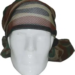Solid Cotton Blend Men Multicolor Scarf-image-45