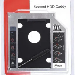 The Black Store 12.7mm Universal SATA HDD/SSD Caddy 2.5" Internal Hard Drive 2.5 inch Hard Drive Enclosure-16