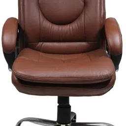 Leatherette Office Adjustable Arm Chair-picture-8
