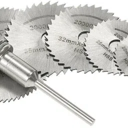 6Pcs HSS Mini Circular Saw Blade Set For 1/8" Shank Rotary Tool Multipurpose Cutting Wheel Disc-22