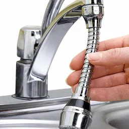360 Degree Rotating Water-Saving Sprinkle, Water Faucet Sprayer Extender Faucet Nozzle-25