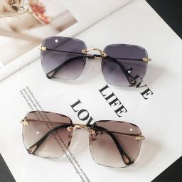Gradient, Photochromatic Lens, UV Protection Rectangular Sunglasses (Free Size)-30
