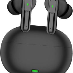 Stylish Earbuds with Gaming Pods, 200H Playtime, Quad Mic ENC Bluetooth Gaming Headset-image-8