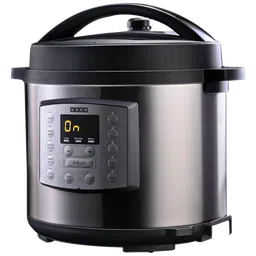 USHA iChef 6 Litre Electric Pressure Cooker with 10 Indian Preset Menu (Black)-20