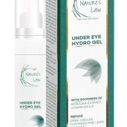 Under Eye hydro gel with Spirulina extract and Vitamin B3 for dark circles, puffiness and fine lines-63