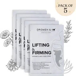 dromen & co Lifting & Firming Undereye and Cheek Strips Pack of 5 Face Shaping Mask-picture-20