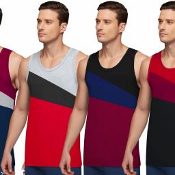 Pack of 4 DRAKO Men Vest-image-101