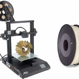 ET4 Pro 3D Printer with PLA White Open Source Filament 3D Printer-44