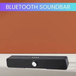 SACRO Bluetooth (PORTABLE HOME TV SOUNDBAR) Dynamic Thunder Sound 2400mAh BatteryX62 20 W Bluetooth Soundbar-image-91