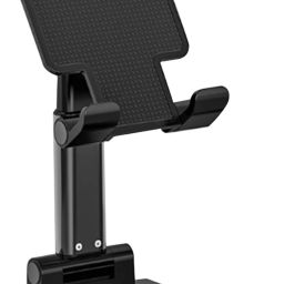 WHISTLE9 New Mobile Stand for Table Desk, Tablet Holder Accessories for Home Office with Flexible Height Angle Adjustment Single Gimbal for Mobile-10