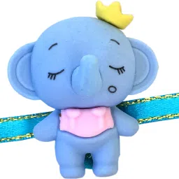 cluze Bhaiya Bhabhi DB-ELEPHANT Assorted Rakhi Set image 2