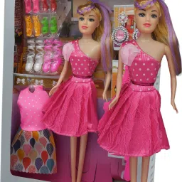 Dolls for Girl’s Surprise Shine Moveable Doll Set With Beautiful Accessories .-image-19