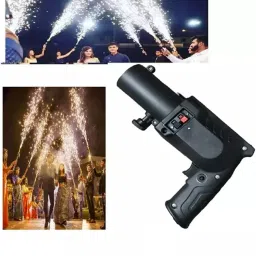 NAVMAV Metal Nose Cold Pyro Party Gun only use for Holding Cold pyro Cartage.Gun-picture-17