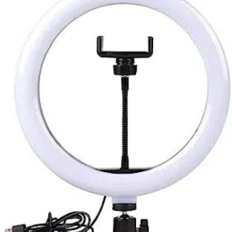 Deeshora Ring Light,3 Color Modes Dimmable Lighting for Camera,Phone,Vlogging,PhotoShoot, Ring Flash-picture-30
