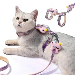 Cat Harness with Leash for Small Medium Cats Cat Harness & Leash-1
