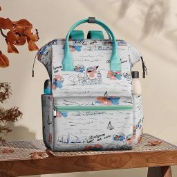 Mother Travel Bag, Premium Oxford Waterproof Material, Large storage capacity diaper bag-45