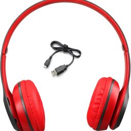 Mp3 Audioplayer Extra Bass Headphone P-47 Bluetooth Bluetooth Headset-image-90