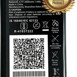 BKN Mobile Battery ForKEYPAD LYF JIO Phone F320B / JioPhone2 / F120B / F90 / LF-2403N COMPETABLE WITH- F320B/F220B/F90M/LF2403N/F120B/F61F/F81E/2000mAh image 2