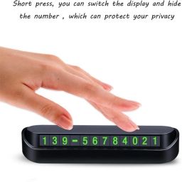 Car Dashboard Number Display,Mobile Phone Number Plate Car Phone Holder Car Number Plate-image-36