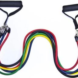 Pull Rope Fitness Exercises Resistance Bands Latex Tubes Toning Tube set Fitness Accessory Kit Kit-image-50