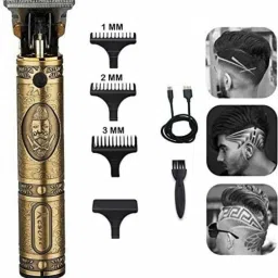 ZATCO Rechargeable Electric T BeaRD TrimmeR G Trimmer 120 minRuntime 4 Length Settings-14