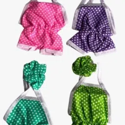pack of 4 bal gopal cotton multi jump suit(size0-1)multi colour and designs Dress-4