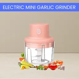 sacro Mini Rechargeable Chopper, Electric Chopper for Onion, Garlic and VegetableC75 Electric Vegetable & Fruit Chopper-picture-28