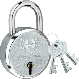 Round Padlock 50mm 6 Lever With 3 Keys J-SUPREME-0656/ Mild Steel Material Padlock-12