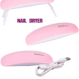 (3 QTY) Automatic Nail Dryer Art 6W Tool LED UV Lamp Nail Dryer Machine Nail Polish Dryer-image-60