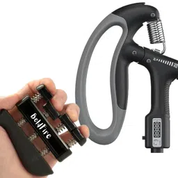 Combo Grip Strengther Trainer Kit (Pack of 2),Forearm Strengthener,Hand Squeezer Fitness Accessory Kit Kit-image-44