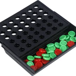 ratnas PLOT 4 SQUARE GAME FOR TRAVELLING Party & Fun Board Game image 3