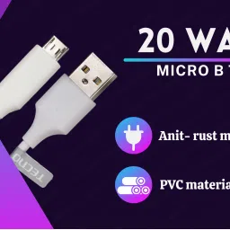 Tecno Micro USB Cable 2 A 1 m 20 Watt Model 5020X-image-18