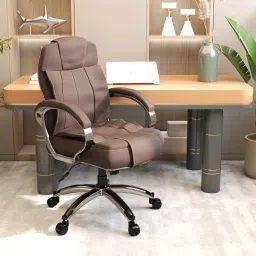 Ergonomic Mid-Back Chair with Cushioning/Adjustable seating Office Chair Nylon Office Arm Chair-image-32