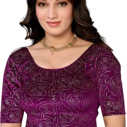 Round Neck Women Blouse-image-6