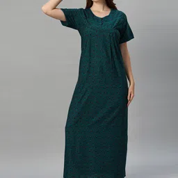 QUIRA Floral Printed Maxi Nightdress-picture-28