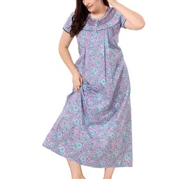 Soulemo Printed Maxi Nightdress-picture-30