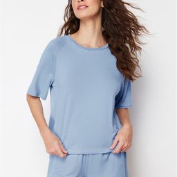 Trendyol T-Shirt & Shorts Night suits-image-46