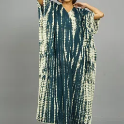 HANDICRAFT PALACE Printed Maxi Nightdress-image-38