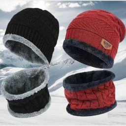 Solid, Self Design, Woven Beanie-image-54