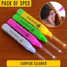 Baby Ear Wax Cleaner LED Light Ear Cleaning Earpick Earwax Remover Ear Tool-image-17