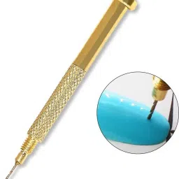 1Pc Nail Art Hand Dangle Drill Hole Maker Dotting Pen Piercing Professional Manicure Nail Art Tool-32